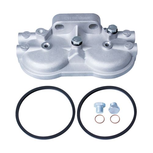 Cabeçote/Suporte Duplo Filtro de Combustível Similar Cav Entradras M14x1,5