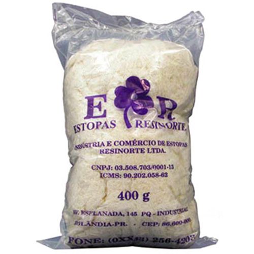 Estopa Branca 400G - Resinorte