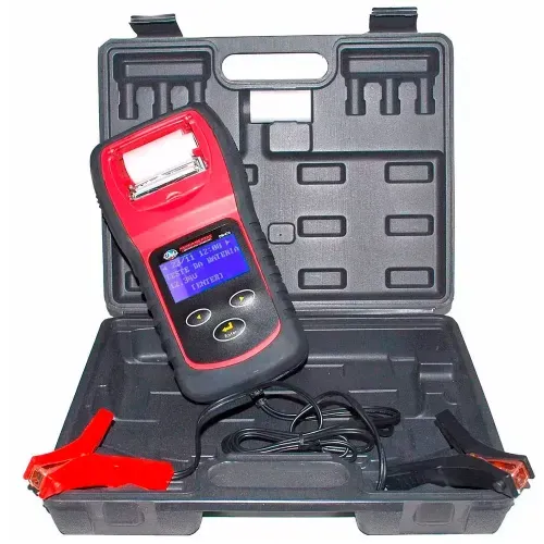 Testador e Analisador de Bateria Digital com Impressora  6/12V - DM-670 - DM FERRAMENTAS