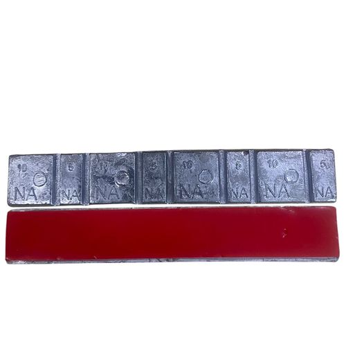 Chumbo Adesivo Para Roda De Liga Leve 060Gr Baixo 05/10 50Pc (Fita 3M) - CPL60 - NAPPI