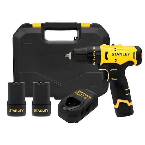 Furadeira Parafusadeira Bateria 12V 3/8 2 Baterias - SCD10D2K-BR - STANLEY