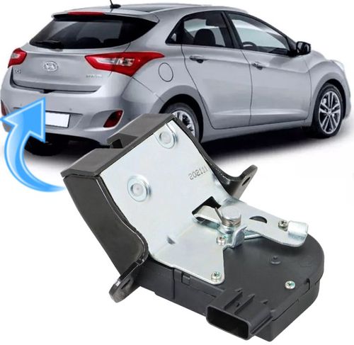 Fechadura com Trava Eletrica Porta Malas Hyundai I30 de 2013 À 2017