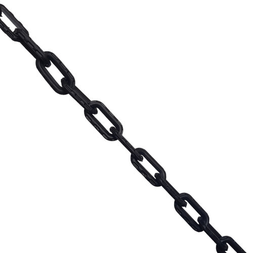 10 Mt Corrente Plástica Isolamento Calha Chuva Elo G Preto