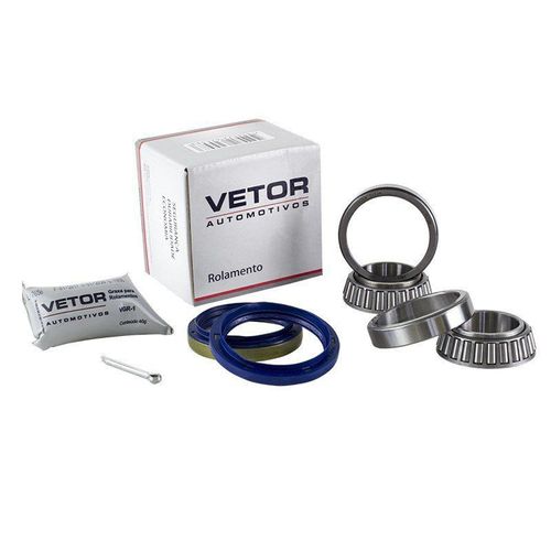 Kit de Rolamento de Roda Dianteira Ford: Escort 1.6 e 1.8, Verona 83 a 96. VW: Apollo 90 a 92.