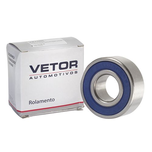 ROLAMENTO ESFERAS CARGA RADIAL/ AXIAL VETOR 2RS - BOMBA DAGUA DO FIAT MOTOR 1.6, APOIO DA EMBREAGEM DO LADA NIVA