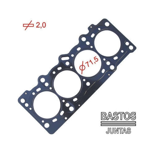 JUNTA DO CABECOTE - FIAT PALIO 1.0 1.3 8V FIRE APOS 2000 FLEX