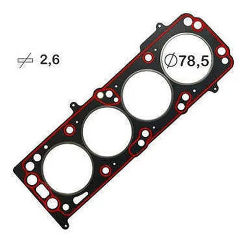 JUNTA DO CABECOTE - GM PRISMA CORSA MERIVA MONTANA 1.4 8V ECONOFLEX