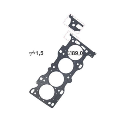 JUNTA DO CABECOTE - FORD RANGER FUSION 2.5 16V APOS 2013 DURATEC