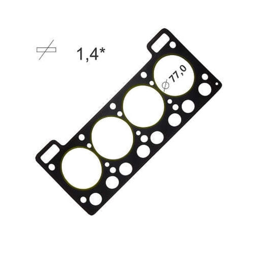 JUNTA DO CABECOTE - FORD CORCEL 1.4 1.6 1969 A 1982