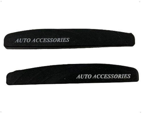 Batedor Porta Capa Revestimento Protetor da Soleira Preta Borracha Porta Dianteira para Automóveis