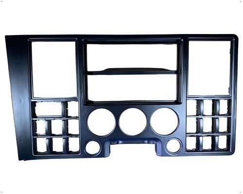 Moldura Acabamento Central Painel Instrumentos Preto para Ford Cargo 816 / 1119