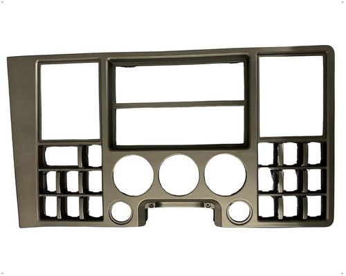 Moldura Acabamento Central Painel Instrumentos Grafite para Ford Cargo 816 / 1119