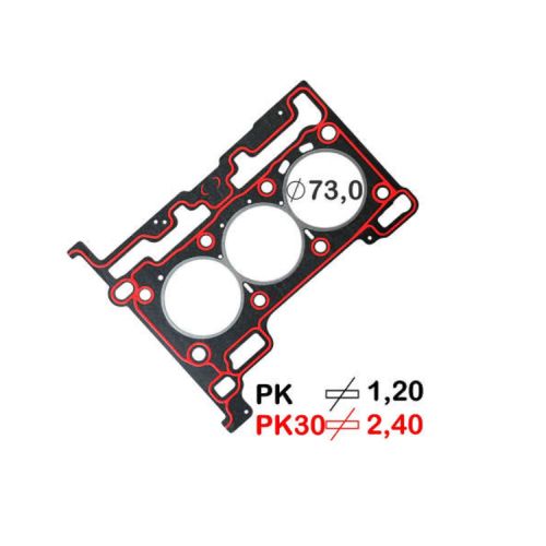 JUNTA DO CABECOTE - FORD FIESTA KA 1.0 12V 3CIL APOS 2015