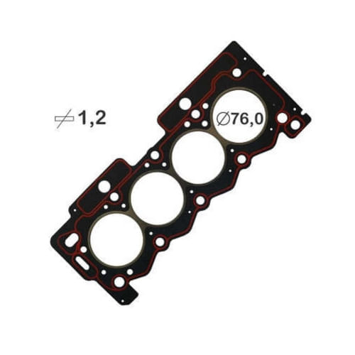 JUNTA DO CABECOTE - PEUGEOT 208 | CITROEN C3 PICASSO 1.5 8V FLEX APOS 2013