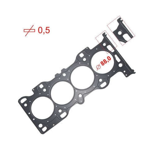 JUNTA DO CABECOTE - FORD ECOSPORT MONDEO 2.0 16V RANGER 2.3 16V DURATEC