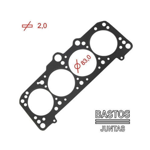 JUNTA DO CABECOTE - VW GOL PARATI SAVEIRO 1.6 1.8 8V AP