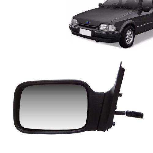 RETROVISOR ESQUERDO ESCORT 87/92 VERONA 89/93 COM CONTROLE