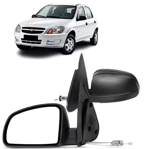 RETROVISOR ESQUERDO EXTERNO GM CELTA 2007/2014 C/ CONTROLE