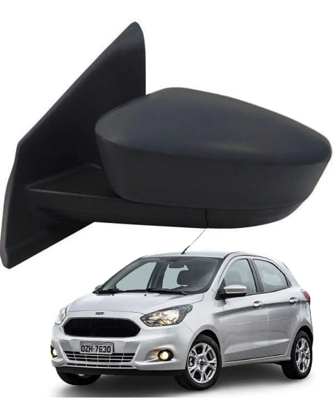 RETROVISOR ESQUERDO FORD KA 2015/2022 C/ C BASE