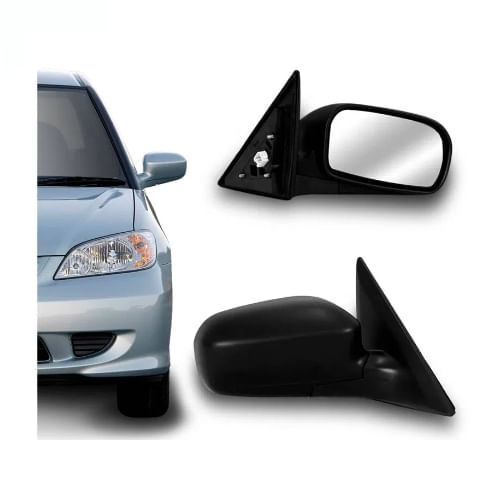 RETROVISOR DIREITO CIVIC 2001/2006 ELETRICO