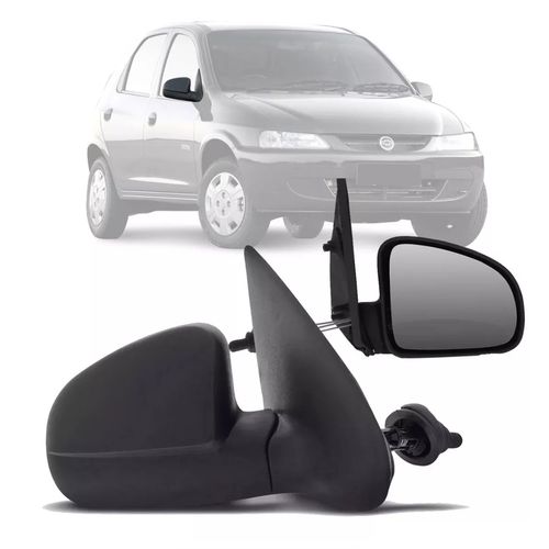 RETROVISOR DIREITO EXTERNO GM CELTA 2000/2006 COM CONTROLE