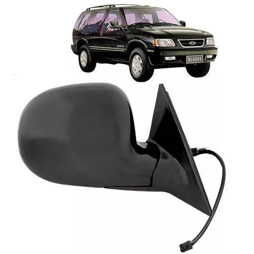 RETROVISOR DIREITO EXTERNO GM S10/ BLAZER 1995/2000 ELÉTRICO