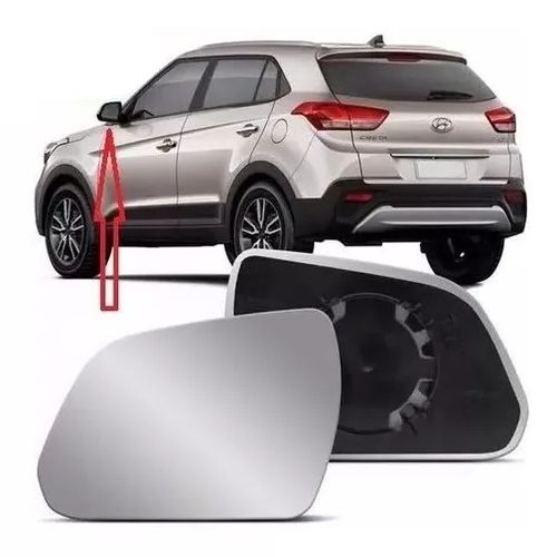 LENTE RETROVISOR ESQUERDO CRETA 2017/2021
