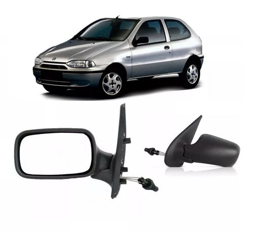 RETROVISOR ESQUERDO PALIO/STRADA 2 PORTAS 96/00 COM CONTROLE