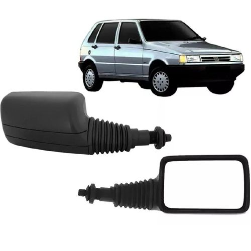 RETROVISOR DIREITO EXTERNO FIAT UNO 1992/2000 C/ CONTROLE