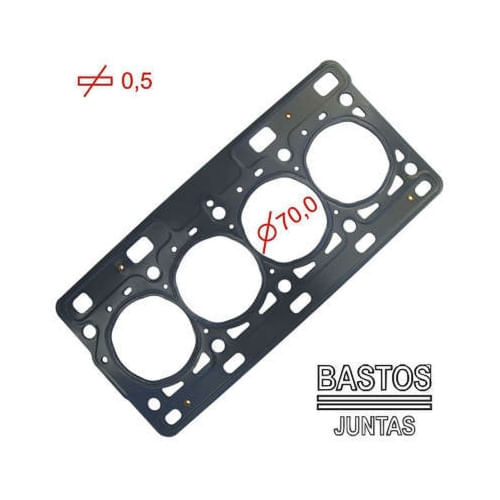 JUNTA DO CABECOTE - RENAULT CLIO KANGOO TWINGO | PEUGEOT 206 1.0 16V APOS 2000 HI-FLEX