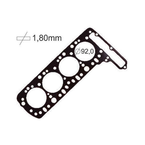 JUNTA DO CABECOTE - MERCEDES MB180 2.4 DIESEL