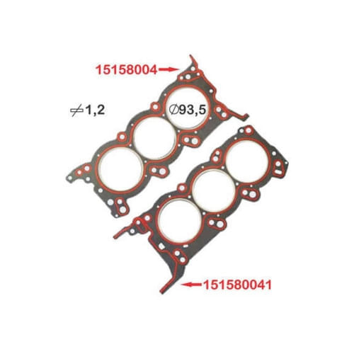 JUNTA DO CABECOTE - KIA SORENTO | HYUNDAI AZERA SONATA 3.3 V6 24V (PAR)