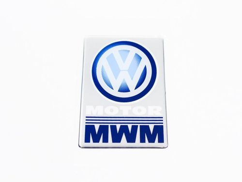 EMBLEMA 'MWM VW' VW CAMINHÕES RESINADO