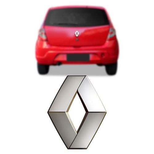 EMBLEMA PORTA MALA (LOGO) SANDERO/DUSTER/LOGAN