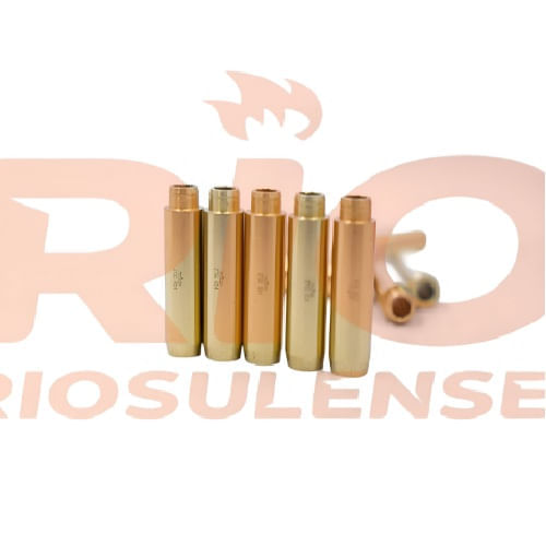 GUIA DE VALVULA ADM | ESC - PEUGEOT 206 | 207 | CITROEN C3 1.4 8V 2003 | ... STD - MAT . BRONZE