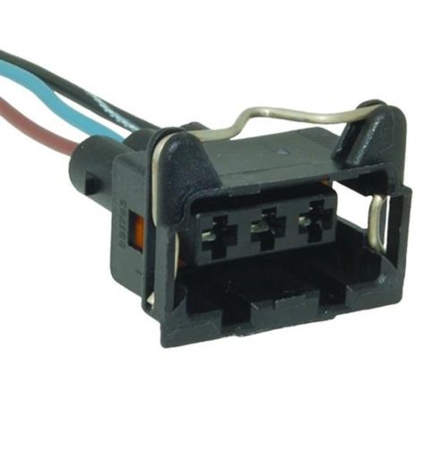 CHICOTE REPARO 3 VIAS PORTA FEMEA VW GOLF