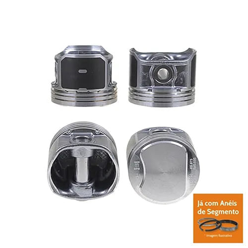 PISTAO COM ANEL - FIAT PALIO SIENA 1.0 8V FIRE ECONOMY FLEX APOS 2008