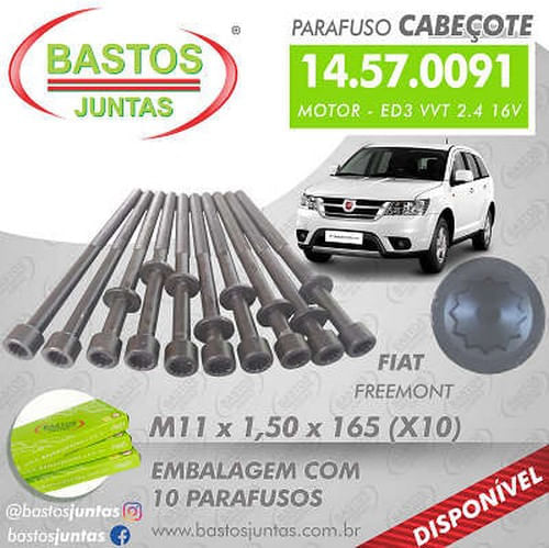 PARAFUSO DE CABECOTE - CHRYSLER JOURNEY | FIAT FREEMONT 2.4 16V