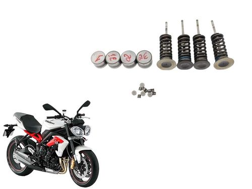 Válvula de Escape/admissão Triumph Street Triple 675 13-15