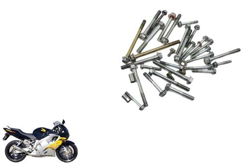 Kit Parafuso Carcaça Motor Honda Cbr 600 F 99-02