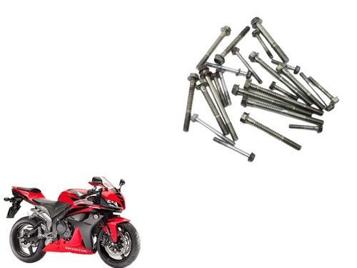 Kit Parafuso Carcaça Motor Honda Cbr 600 Rr 07-12