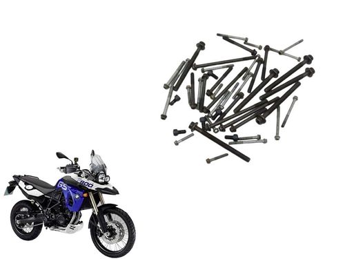 Kit Parafuso Carcaça Esq. Motor Bmw F 800 Gs 09-18