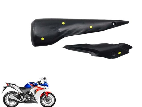 Proteção Ponteira Escapamento Honda Cbr 250r 11-14 C/detalhe