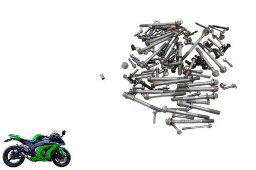 Kit Parafuso Carcaça  Motor Kawasaki Zx 10 Zx10 11-15