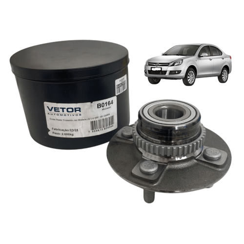 Cubo de Roda Traseira Vetor Jac J3 1.4 2010 A 2022