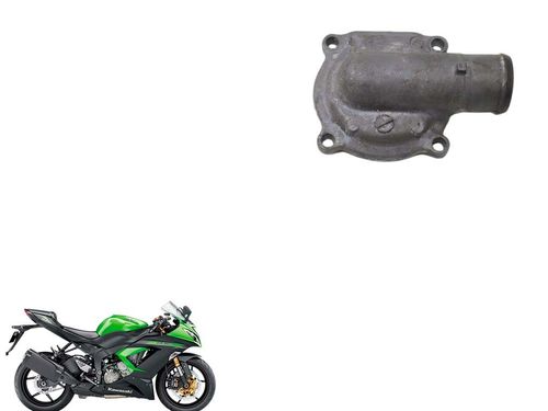 Carcaça Válvula Termostática Kawasaki Zx 6 Zx6 13-16