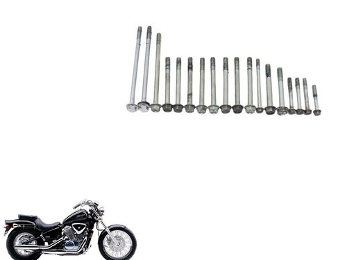 Kit Parafuso Carcaça Motor Honda Shadow 600 95-05