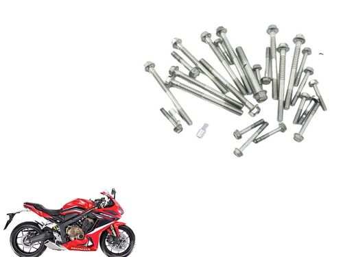 Kit Parafuso Carcaça Motor Honda Cbr 650 R 20-24