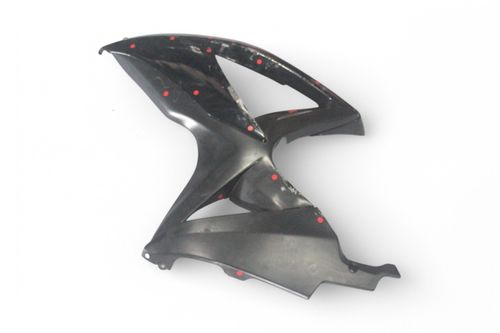 carenagem lateral esquerda avaria Suzuki Gsxr Srad 750 10-14