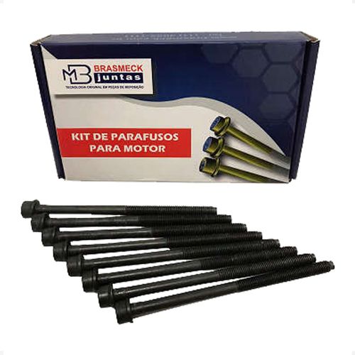 JOGO PARAFUSO CABEÇOTE KA FIESTA 1.0 3CC 2015/2019 (8 UND) - 107568 - 77042PC